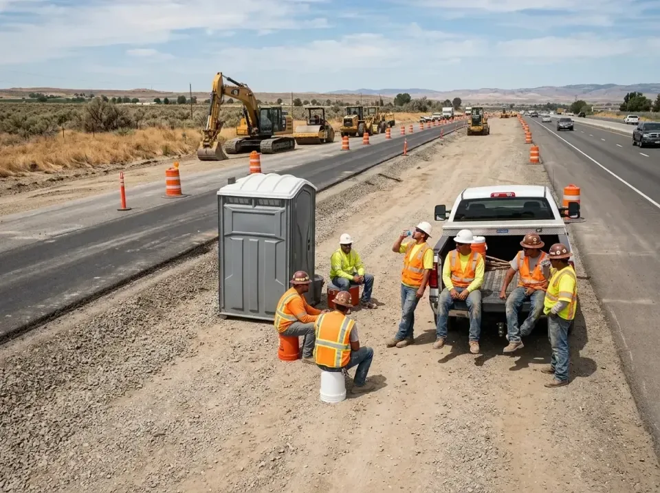 highway-road-construction-crew-007 — frequently asked questions, Porta Potty and Restroom Rentals in Sibley, IA